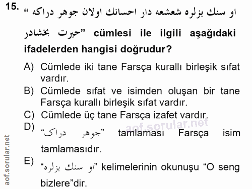 Soru 15