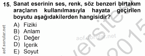Soru 15
