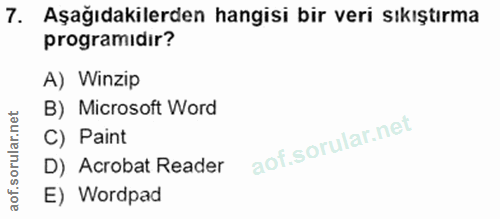 Soru 7