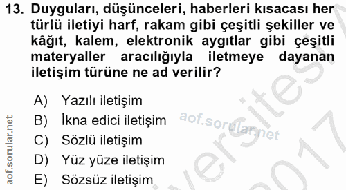 Soru 13