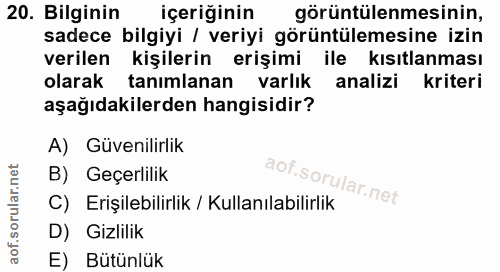 Soru 20
