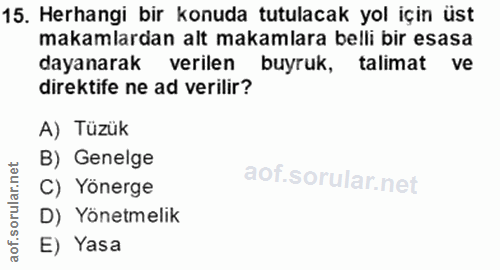 Soru 15