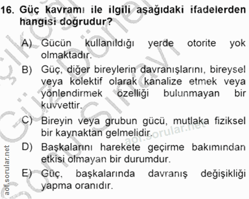 Soru 16