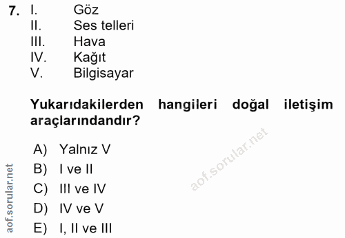 Soru 7