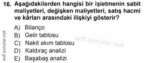 Soru 16