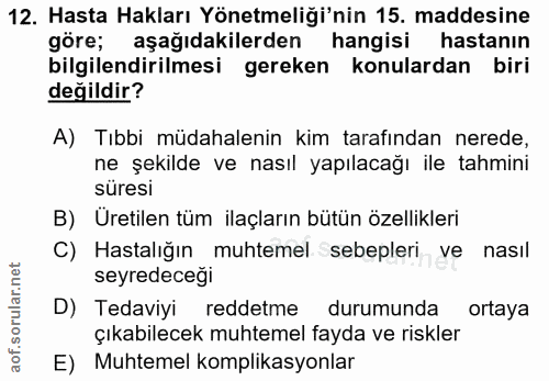 Soru 12
