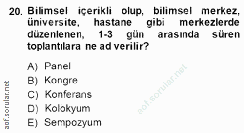 Soru 20