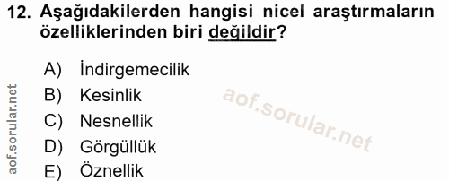 Soru 12