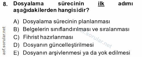 Soru 8