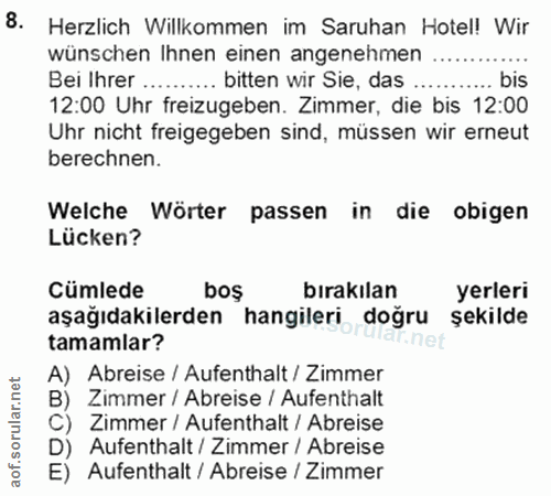 Soru 8
