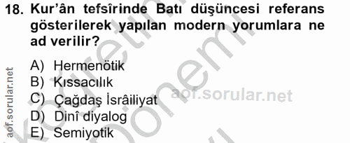 Soru 18