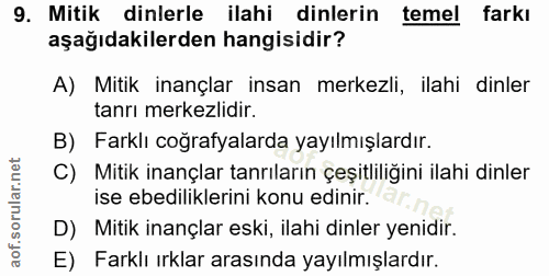 Soru 9