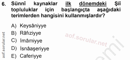 Soru 6