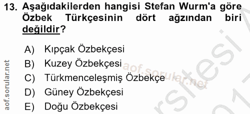 Soru 13
