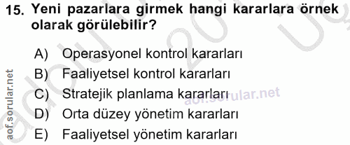 Soru 15