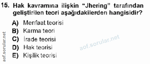 Soru 15
