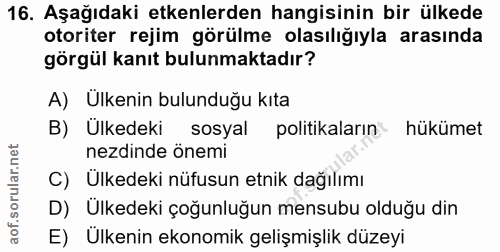 Soru 16