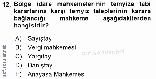 Soru 12