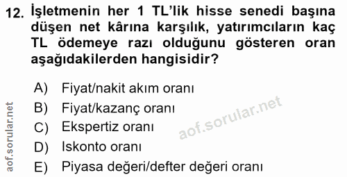 Soru 12