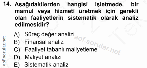 Soru 14