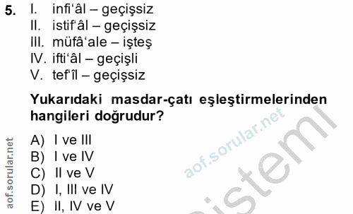 Soru 5