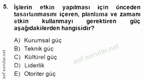 Soru 5