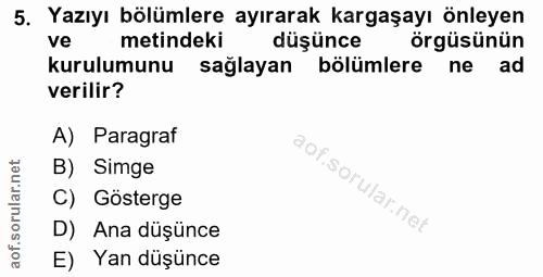 Soru 5