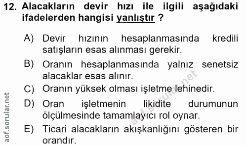 Soru 12