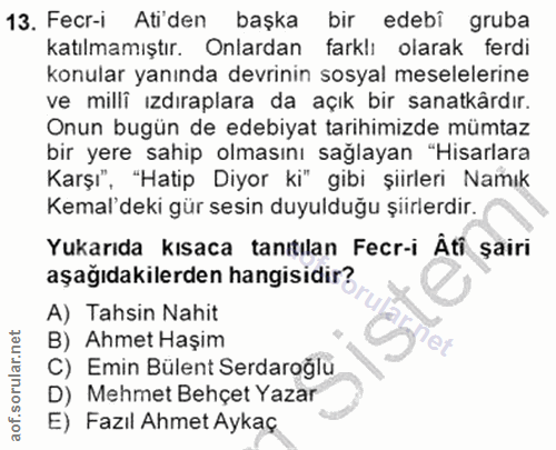 Soru 13