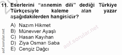 Soru 11