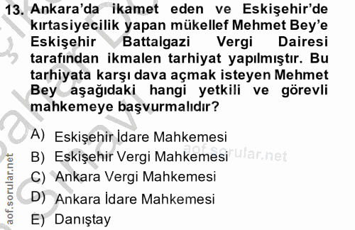 Soru 13