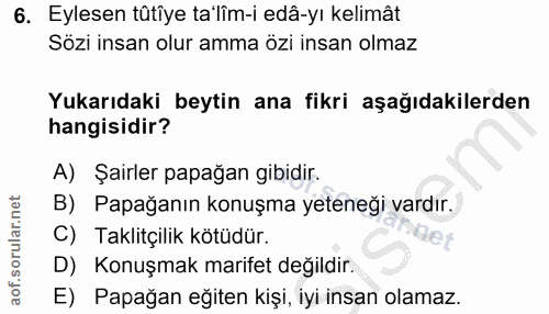 Soru 6