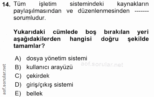 Soru 14