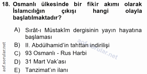 Soru 18