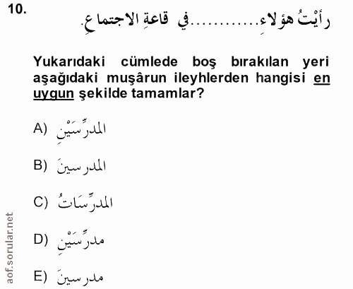 Soru 10