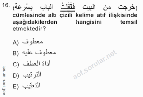 Soru 16