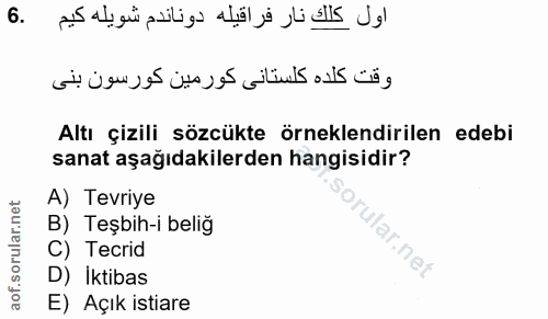 Soru 6