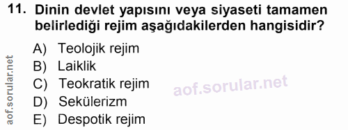 Soru 11