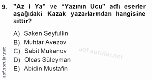 Soru 9