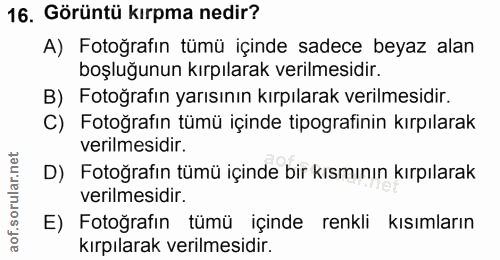 Soru 16