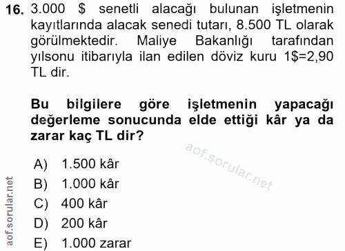 Soru 16