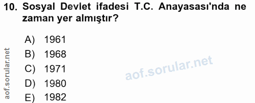 Soru 10