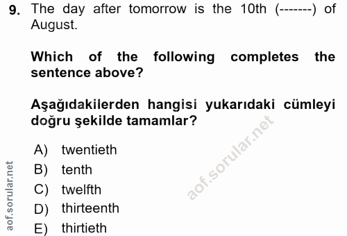 Soru 9