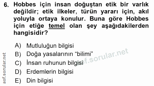 Soru 6