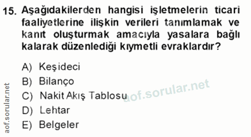 Soru 15