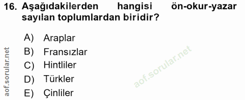 Soru 16