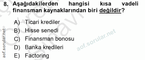 Soru 8