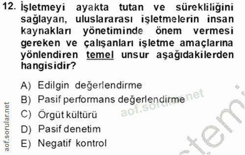 Soru 12