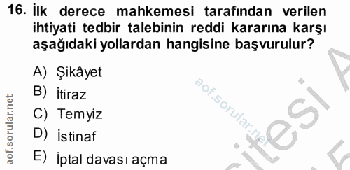 Soru 16
