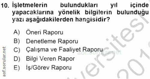 Soru 10
